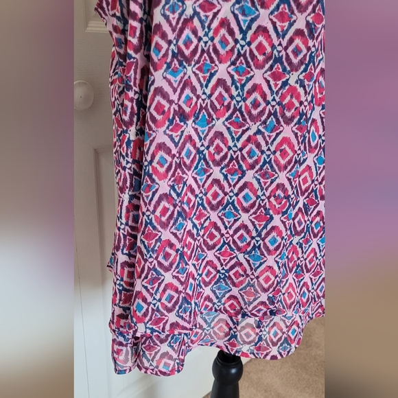 🔥2For$20 Women's LANE BRYANT Colorful Layered Tank Size 18 - Picture 6 of 11